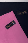 2 Pack Rib Leggings Pink And Navy (1)