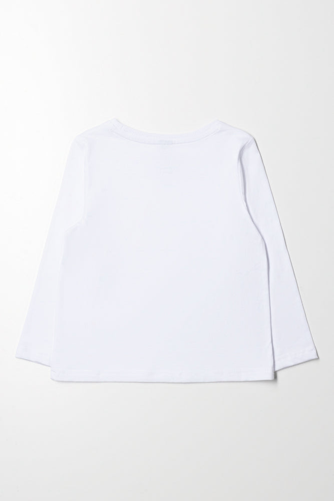 Long Sleeve T-Shirt White (2)