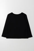 Long Sleeve T-Shirt Black (2)