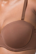 2 Pack Smooth Mutiway Bras Small Dusty Pink And Brown (4)