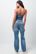 Denim Tube Top Blue (2)