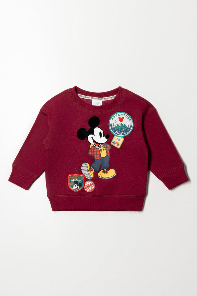 Mickey Track Top Red