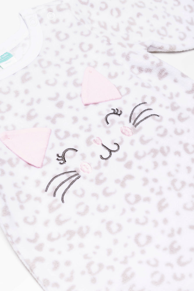 Cat Babygrow Blue (1)