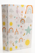 Rainbow And Stars Gift Bag White (1)