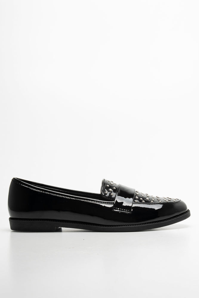 Studded Loafer Black