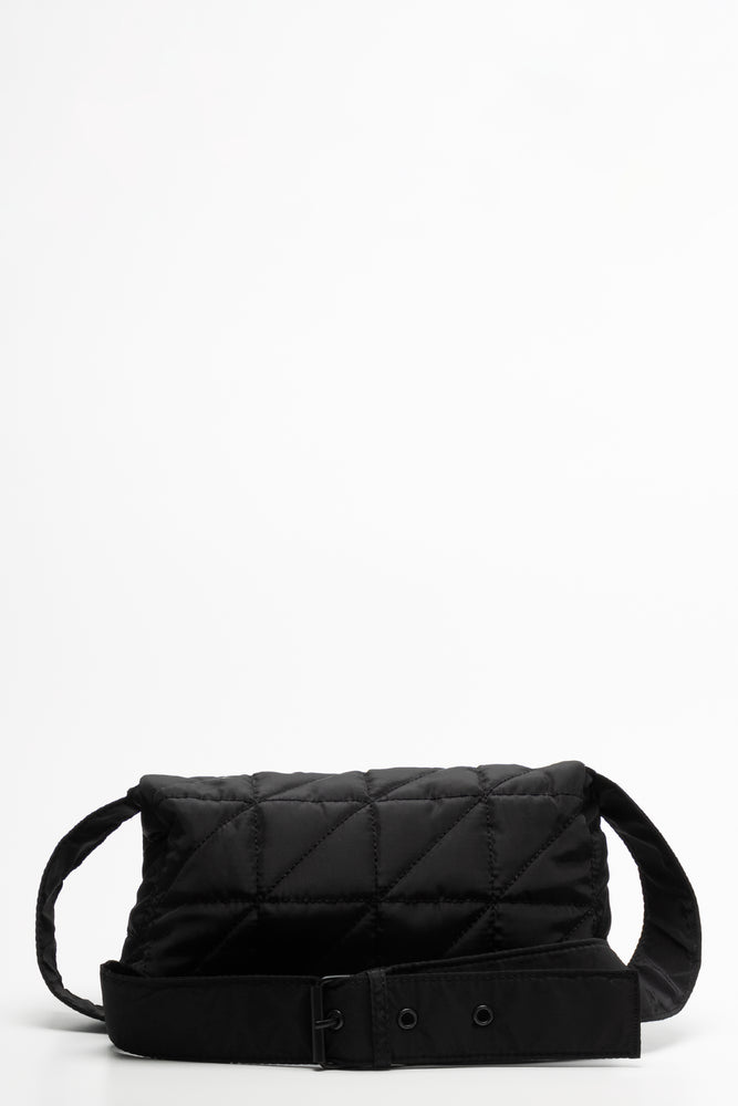 Quilted Crossbody Bag Black (2)