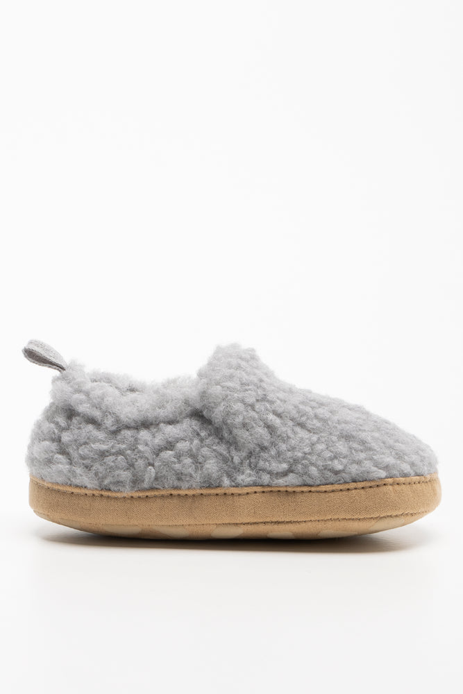 Sherpa Slippers Grey