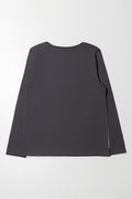 Swan Long Sleeve T-Shirt Dark Grey (2)