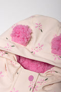 Hooded Raincoat Pink (2)