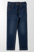 Skinny Denim Jeans Dark Blue