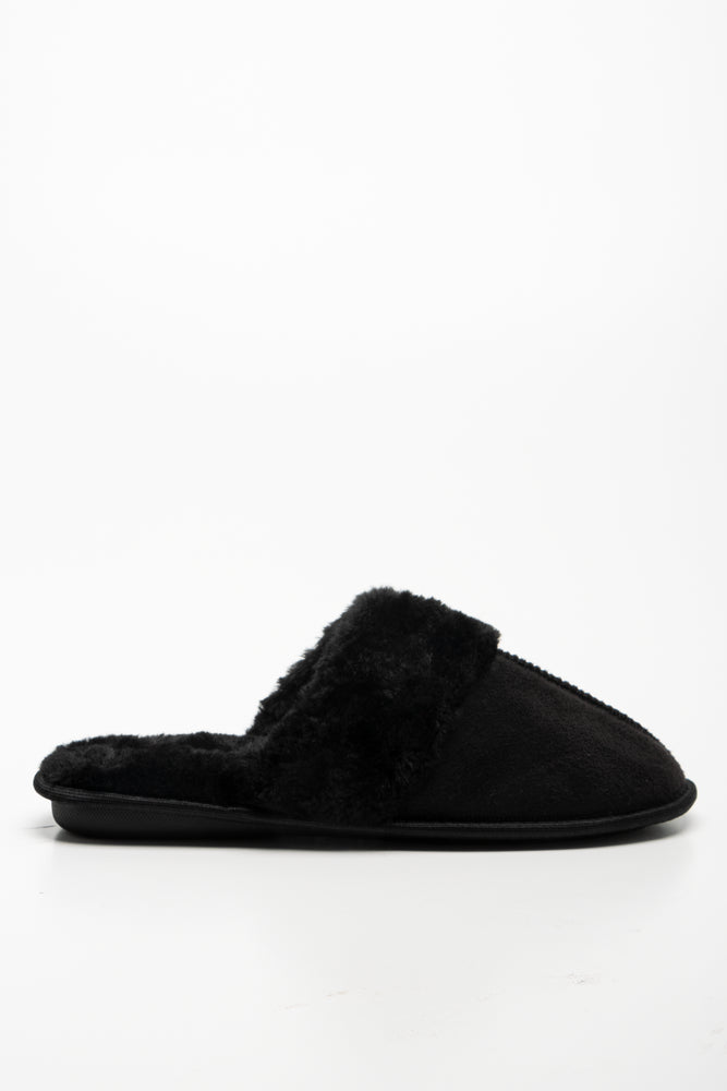 Seam Slipper Black