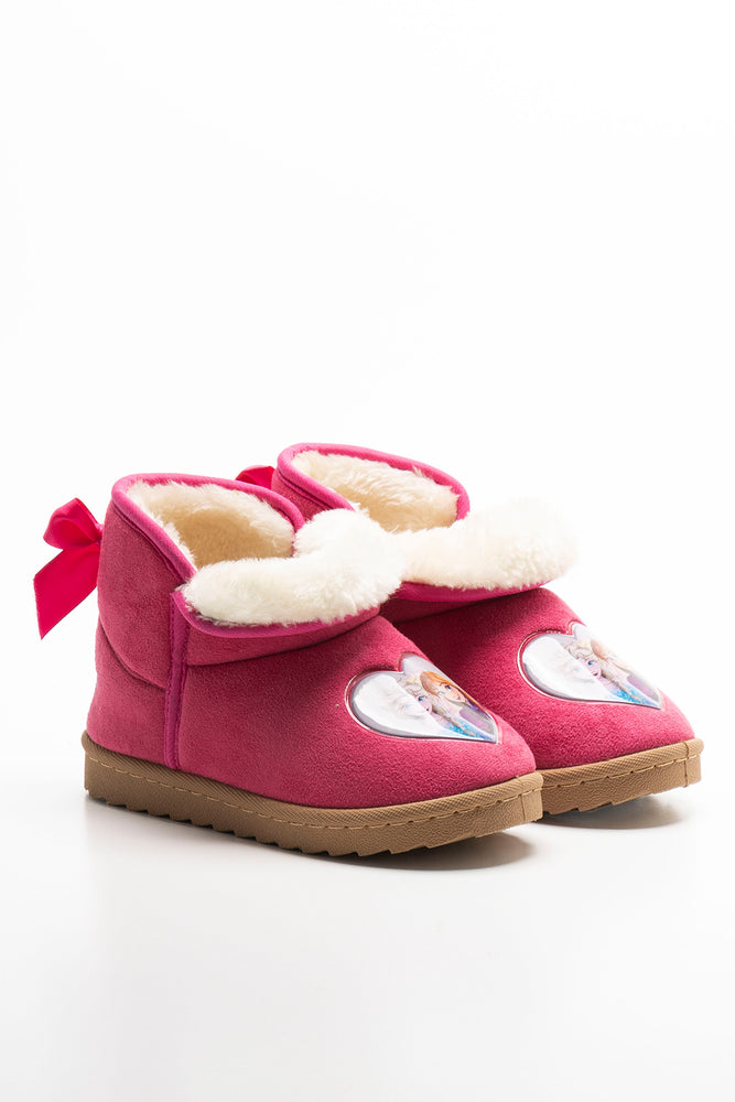 Elsa Comfy Boots Pink