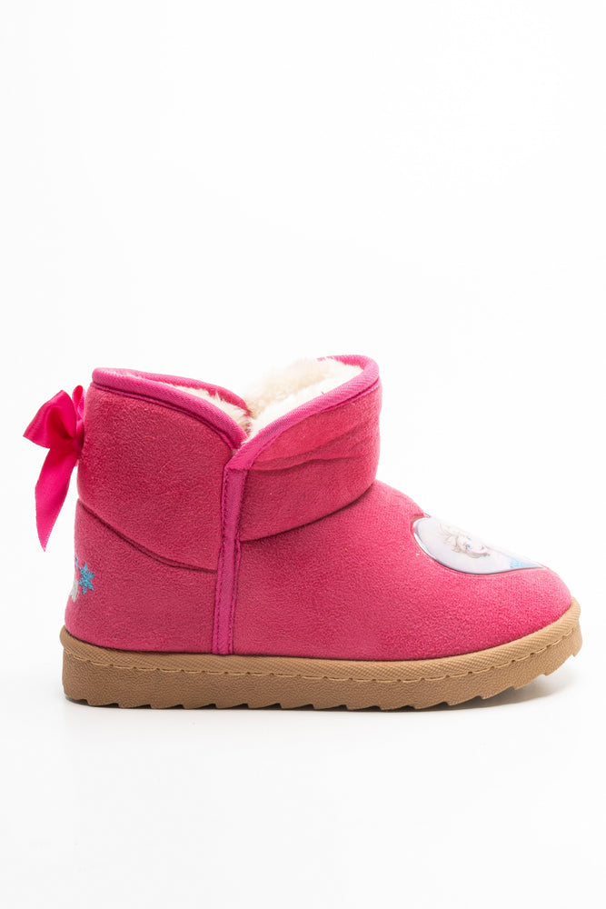 Elsa Comfy Boots Pink