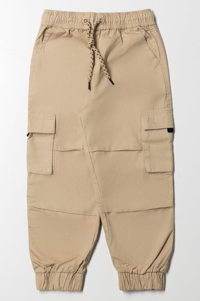 Jogger Cargo Pants Natural