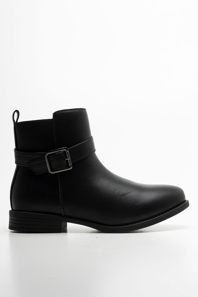 Buckle Boots Black