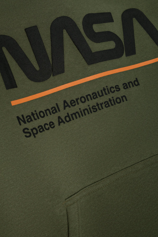 NASA Hoodie Green