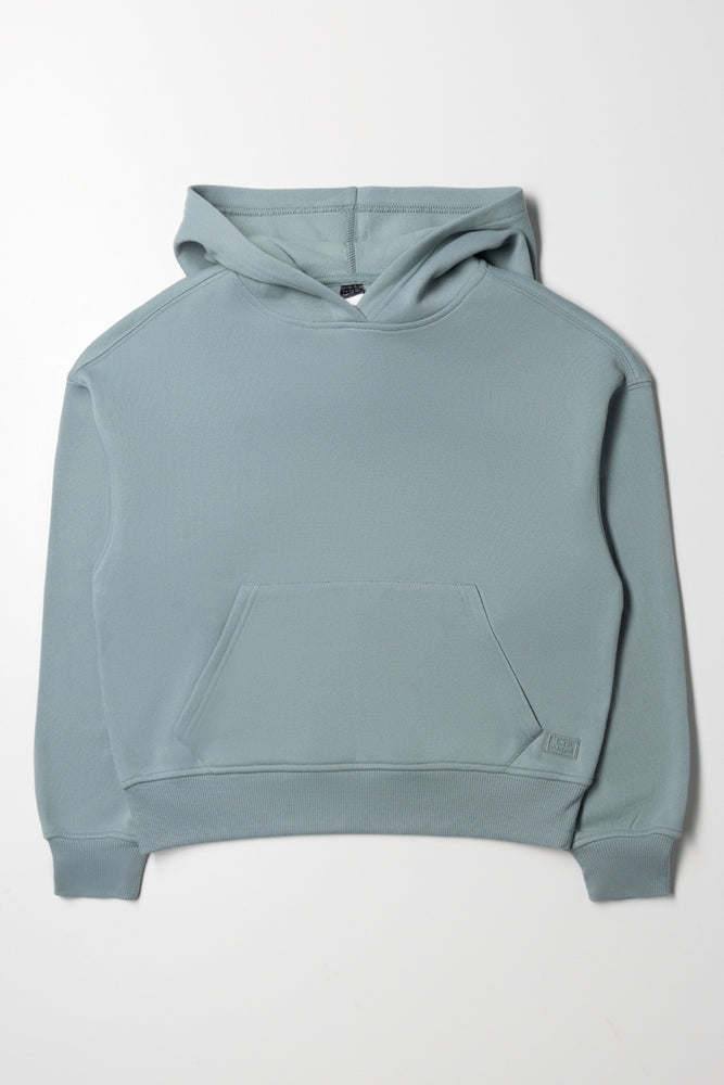 Hooded Tracktop Blue