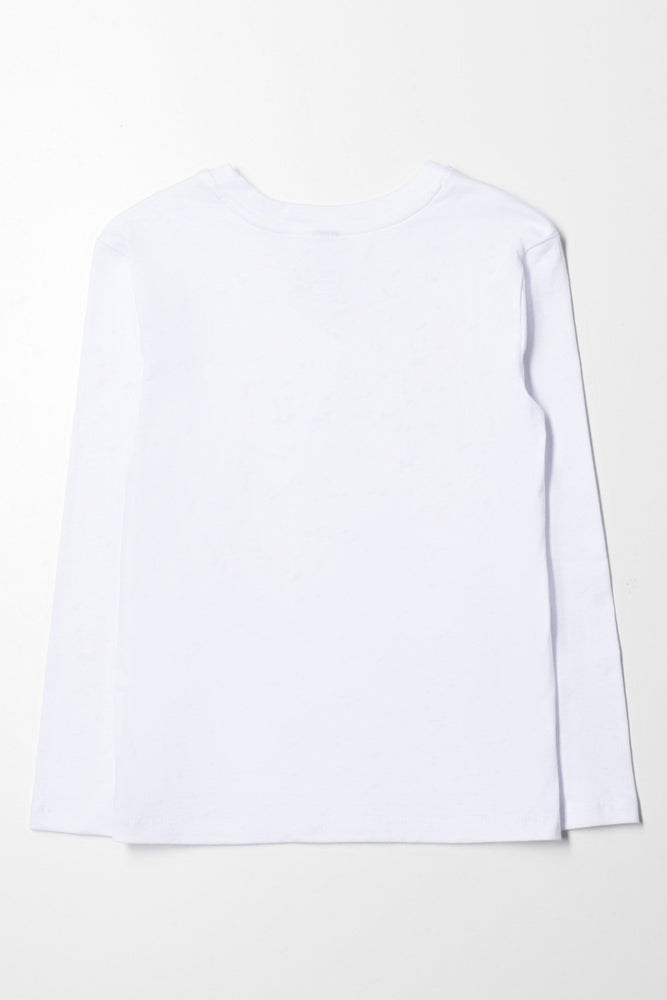 Long Sleeve T-Shirt White (2)