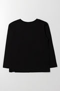 Long Sleeve T-Shirt Black (2)