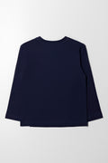 Long Sleeve T-Shirt Navy (3)