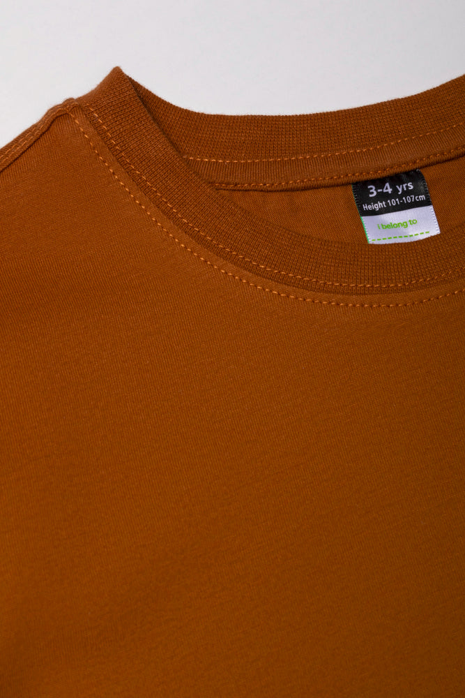 Long Sleeve T-Shirt Brown