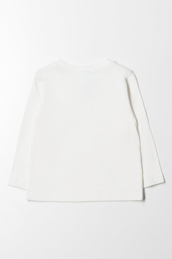 Long Sleeve T-Shirt White (2)