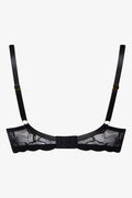 Lace Balconette Bra Black (1)