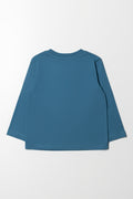 Long Sleeve T-Shirt Blue (3)