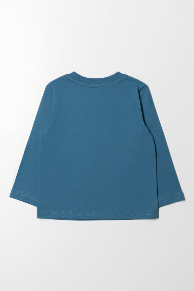 Long Sleeve T-Shirt Blue (3)