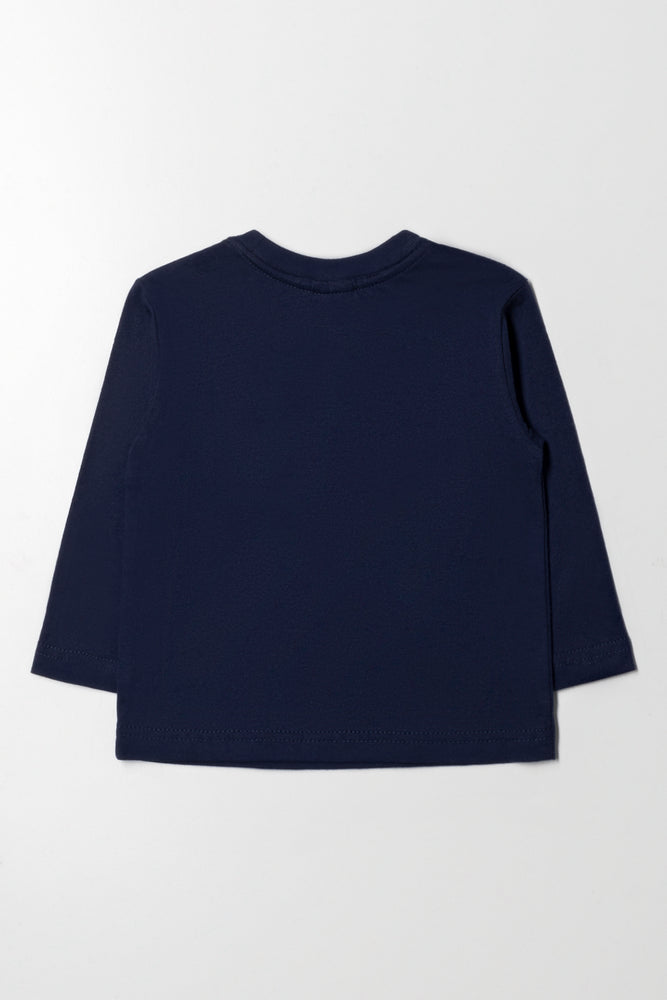 Long Sleeve T-Shirt Navy (2)