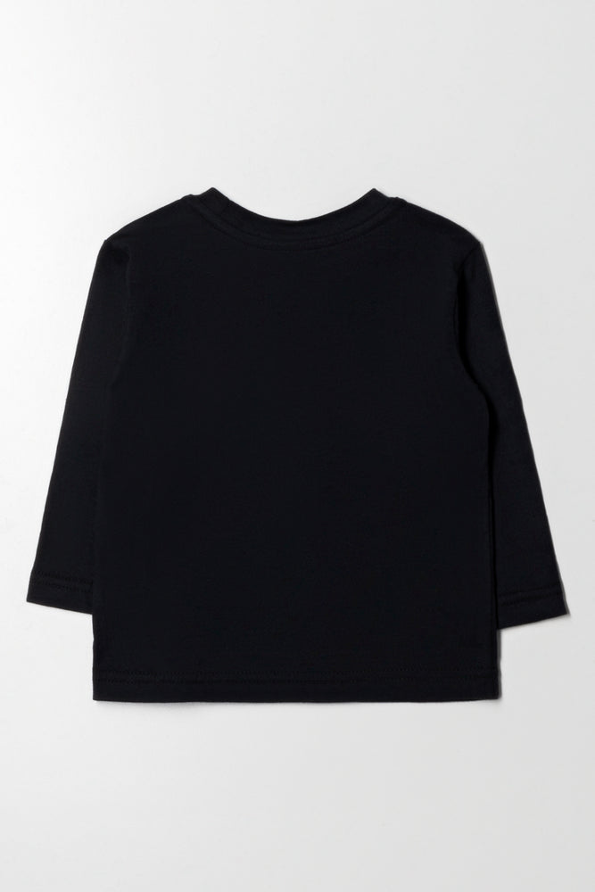 Long Sleeve T-Shirt Black (2)