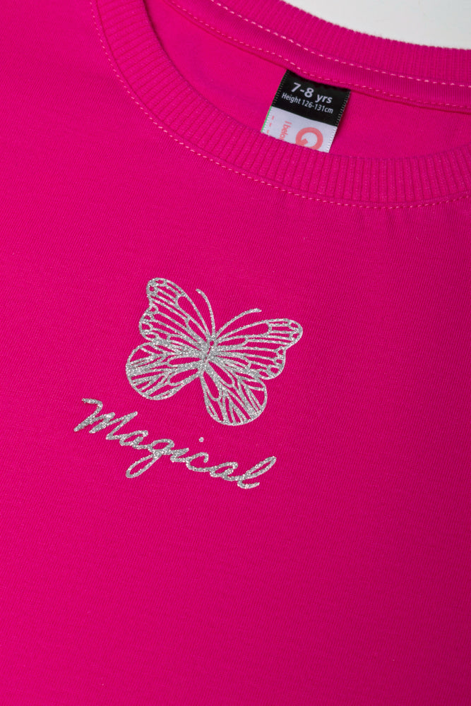 Long Sleeve T-Shirt Pink