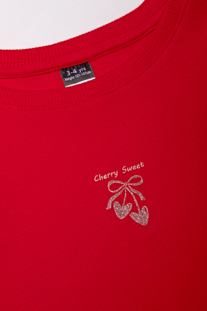 Long Sleeve T-Shirt Red