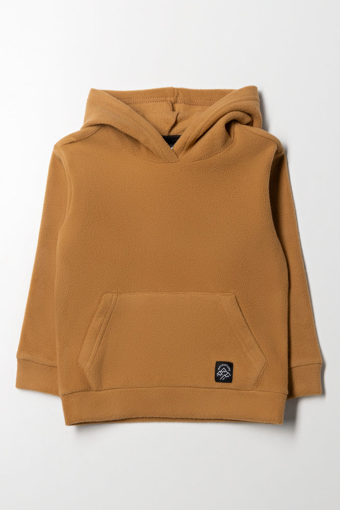 Hooded Tracktop Tan