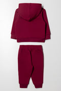 Hooded Tracksuit Burgundy (3)