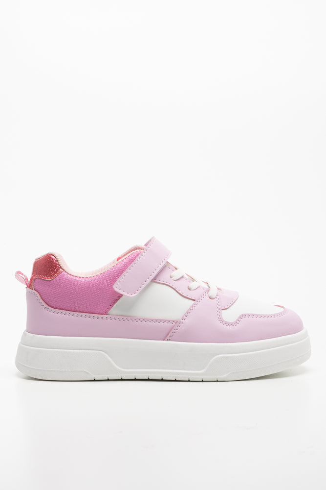 Barbie Sneakers White And Pink (1)