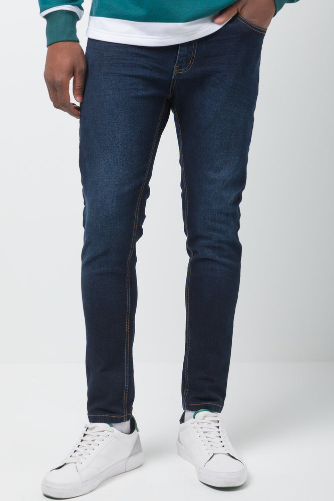 Skinny Denim Jeans Indigo