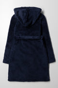 Shaggy Gown Navy (2)