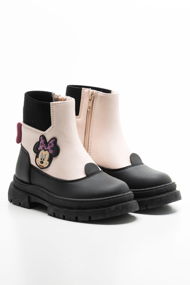 Minnie Mouse Chelsea Boots Pink