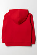 Hooded Dinosaur Tracktop Red (2)