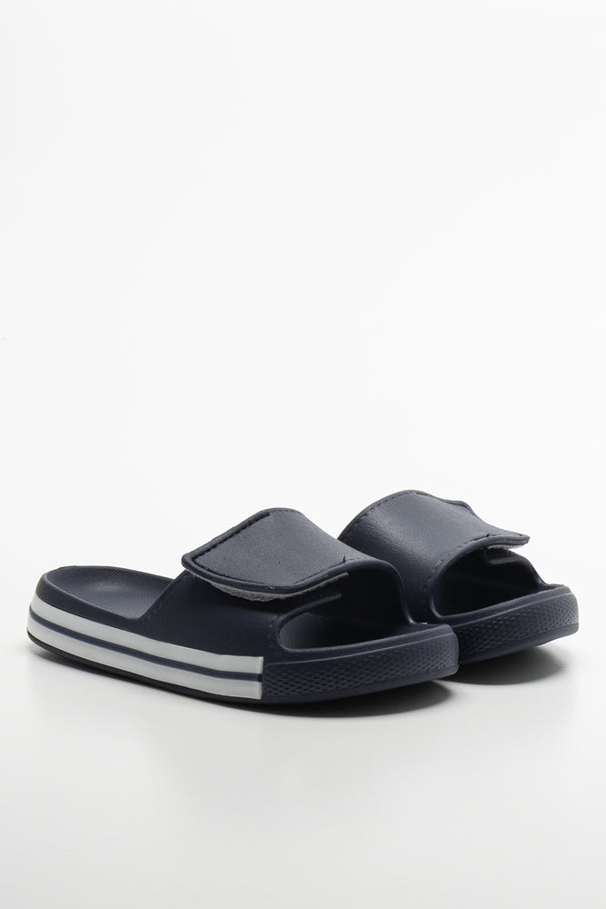 Velcro Slide Navy