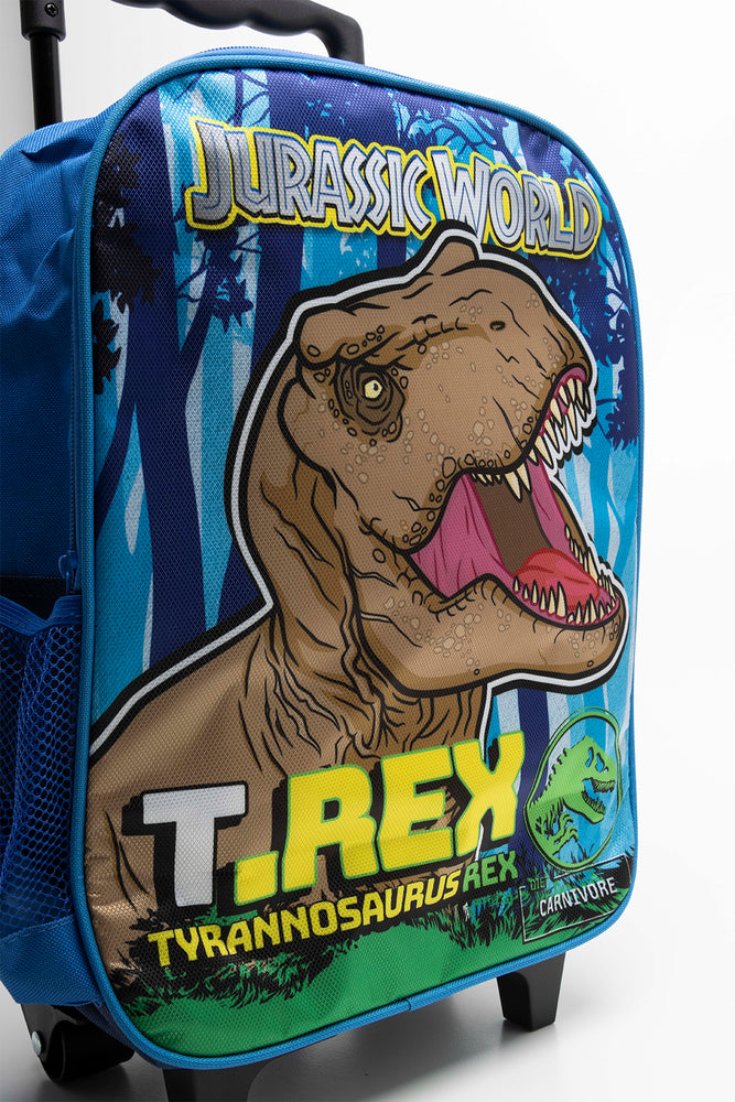 Jurassic World Trolley Backpack Blue (4)