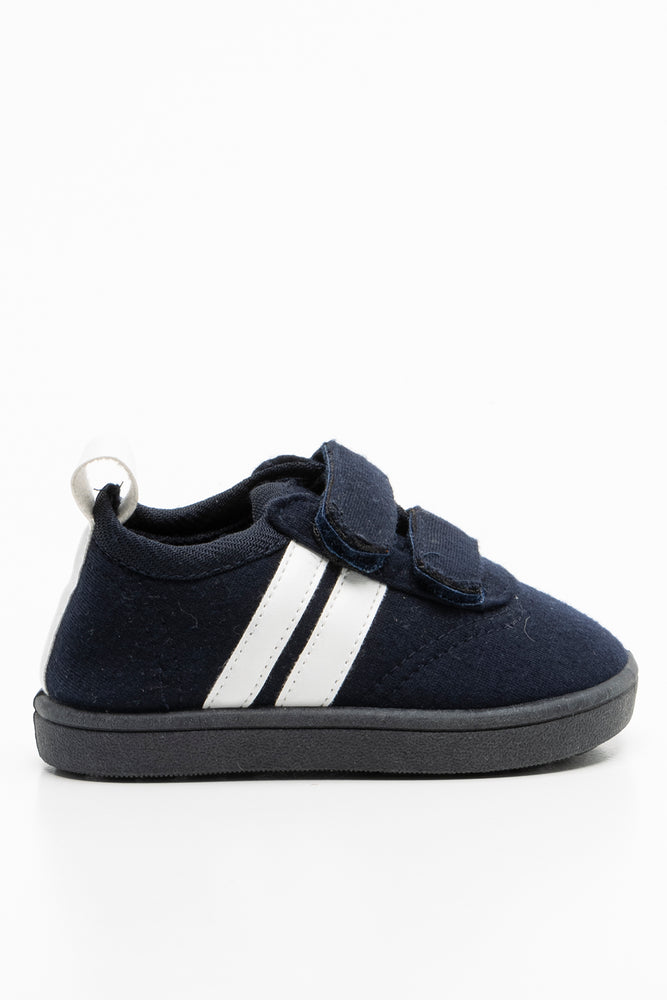 Double Stripe Sneaker Navy