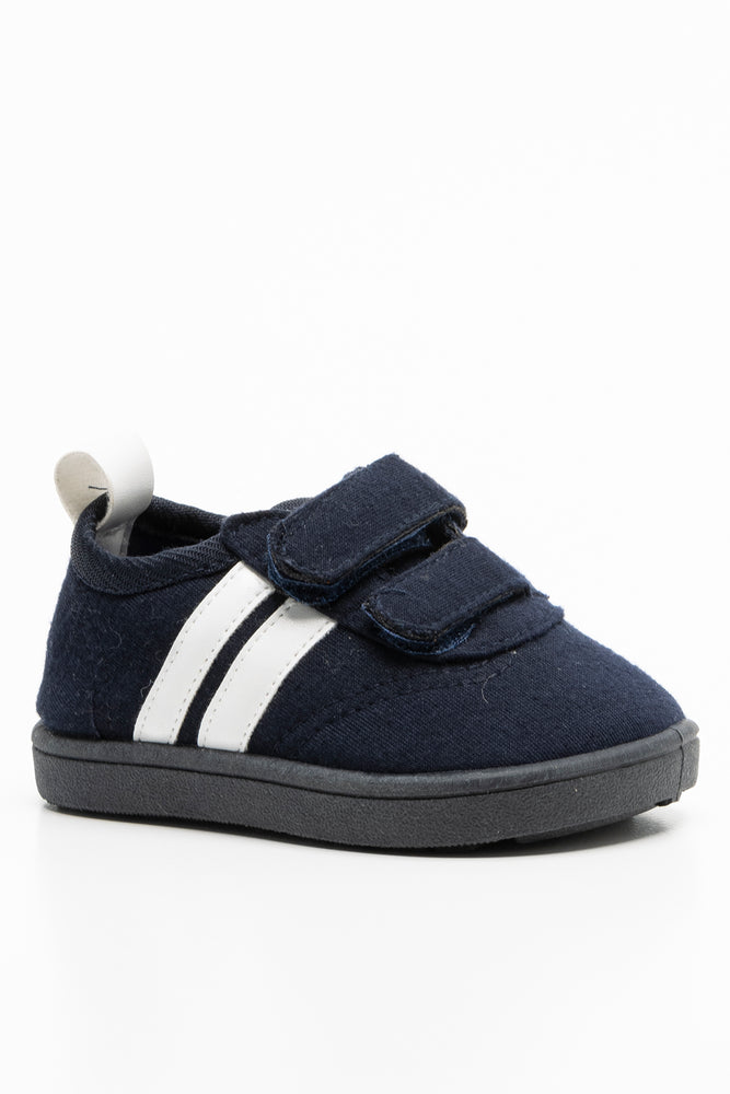 Double Stripe Sneaker Navy