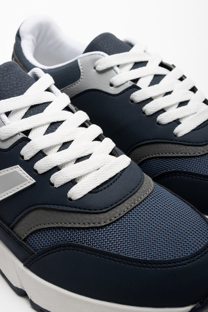 Retro Trainer Navy (2)