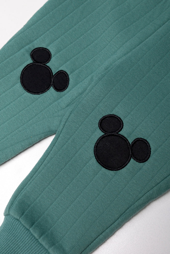 Mickey Mouse Trackpants Green