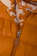 Puffer Jacket Burnt Orange (1)