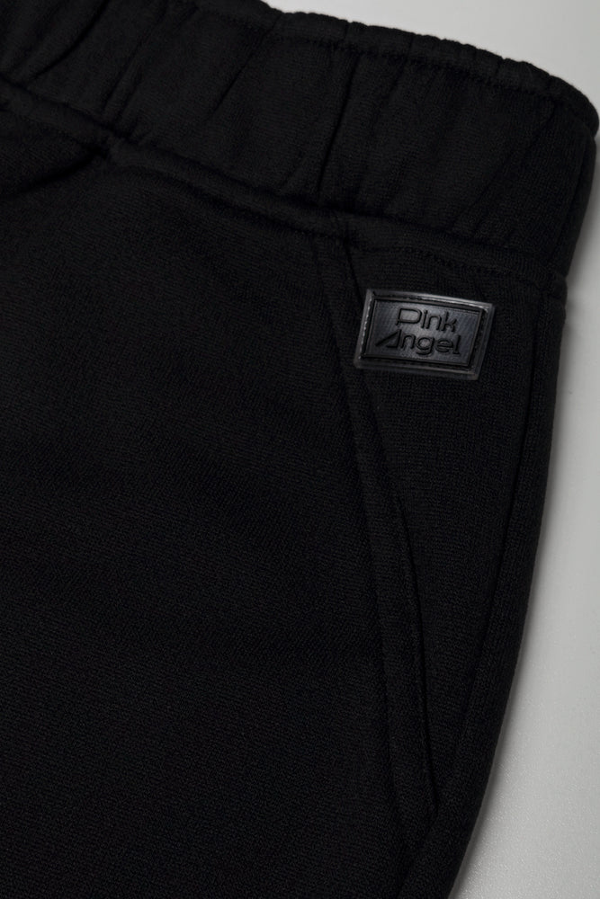 Pull On Track Pants Black