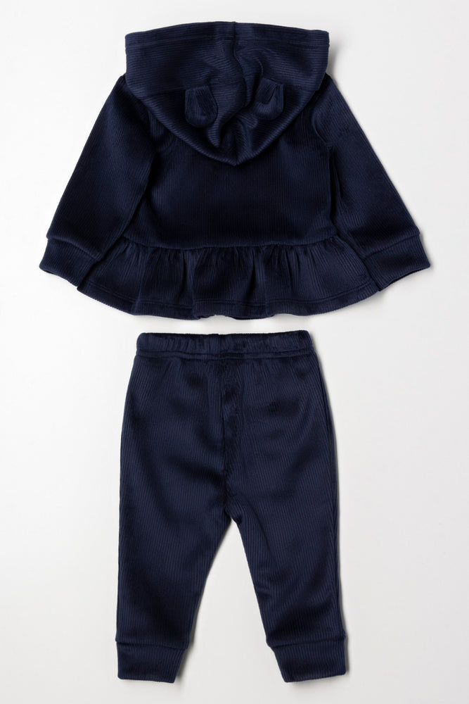 Hooded Tracksuit Navy (3)