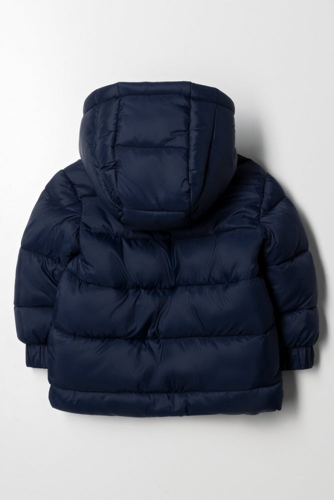 Puffer Jacket Navy (3)